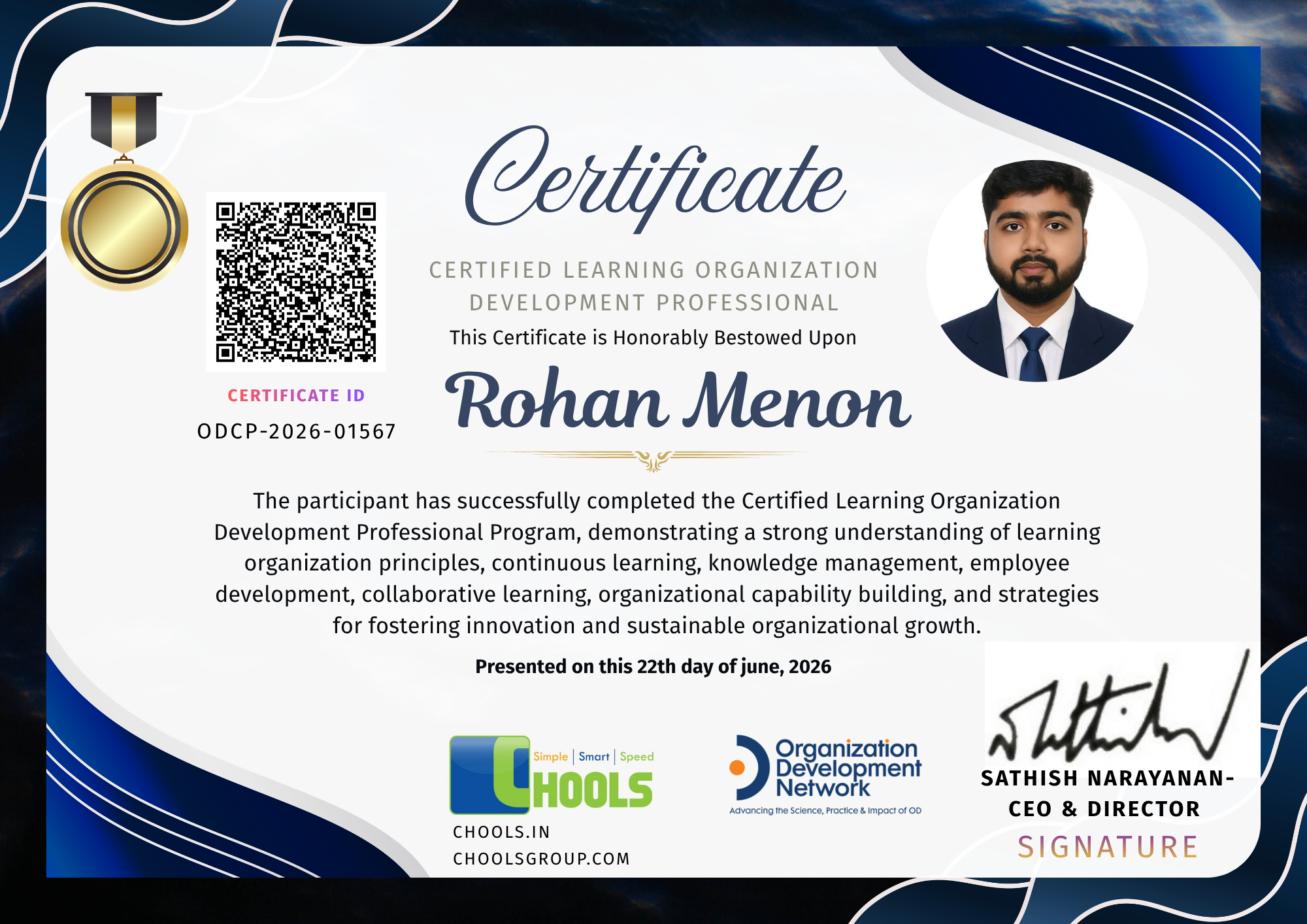 Certified Learning Organization Development Professional Certificate